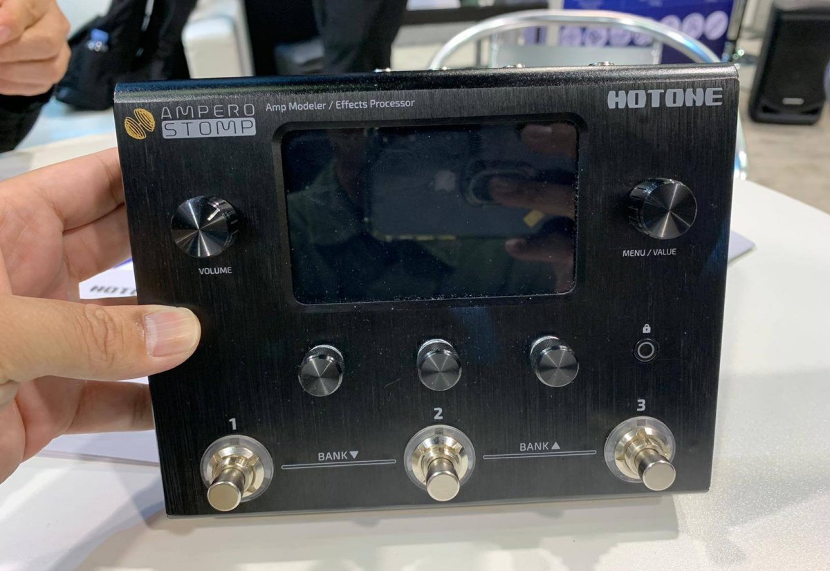 Ampero Stomp: Hotone presenta en Music China su pedalera más potente